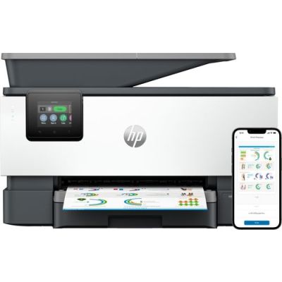 HP OfficeJet Pro 9120b All-in-One printer, Kleur, Printer voor Thuis en thuiskantoor, Printen, kopië