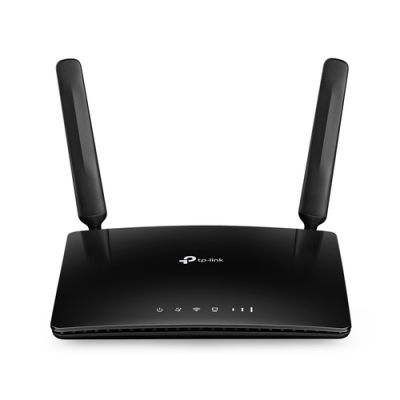 TP-Link TL-MR6400, Wi-Fi 4 (802.11n), Single-band (2.4 GHz), Ethernet LAN, 3G, Zwart, Router om neer