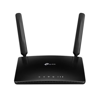 TP-Link Archer MR200, Wi-Fi 5 (802.11ac), Dual-band (2.4 GHz / 5 GHz), Ethernet LAN, 3G, Zwart, Rout