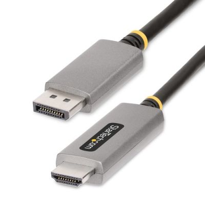 StarTech.com 2m DisplayPort naar HDMI Adapter Kabel, 8K 60Hz, 4K 144Hz, HDR10, Actieve DP 1.4 naar H