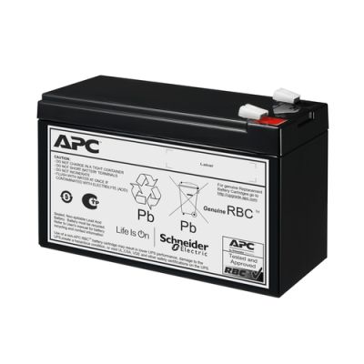 APC APCRBC175, Sealed Lead Acid (VRLA), 12 V, 1 stuk(s), Zwart, 9 Ah, Hg (kwik)
