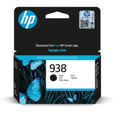 HP 938 originele zwarte inktcartridge, 1450 pagina's, 1 stuk(s)
