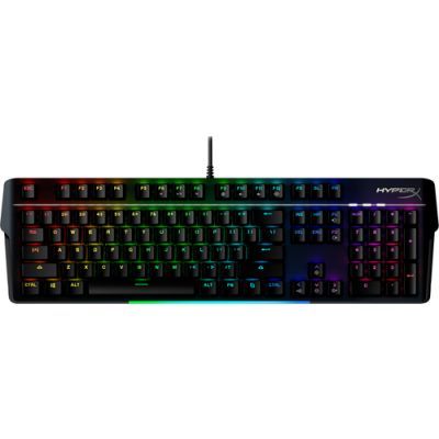 HyperX Alloy MKW100 - Mechnical Gaming Keyboard - Rood (US-indeling), Volledige grootte (100%), IrDA