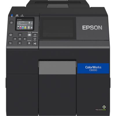 Epson ColorWorks CW-C6000Ae (mk), Inkjet, 1200 x 1200 DPI, 85 mm/sec, Bedraad, Zwart