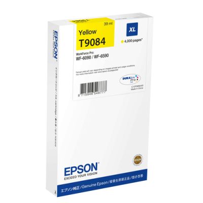 Epson Ink Cartridge XL Yellow, Inkt op pigmentbasis, 39 ml, 4000 pagina's, 1 stuk(s)