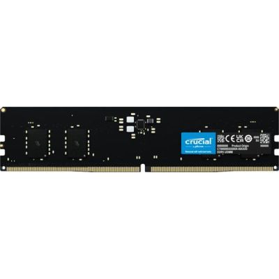 Crucial 8GB (1x8GB) DDR5-5600 CL46 RAM Arbeitsspeicher, 8 GB, 1 x 8 GB, DDR5, 5600 MHz