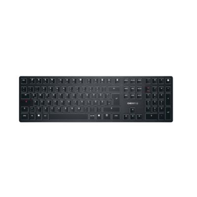 CHERRY KW X ULP, USB + RF Wireless + Bluetooth, Mechanische keyswitch, QWERTZ, LED, Zwart