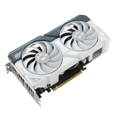 ASUS Dual -RTX4060TI-O8G-WHITE, GeForce RTX 4060 Ti, 8 GB, GDDR6, 128 Bit, 7680 x 4320 Pixels, PCI E