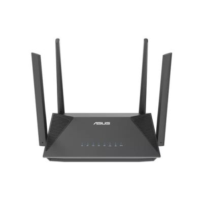 ASUS RT-AX52 AX1800 AiMesh, Wi-Fi 6 (802.11ax), Dual-band (2.4 GHz / 5 GHz), Ethernet LAN, Zwart, Ro