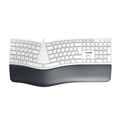 CHERRY KC 4500 ERGO, USB, QWERTZ, Wit