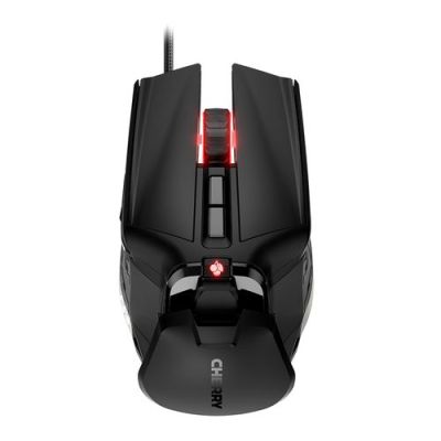 CHERRY MC 9620 FPS, Ambidextrous, Optisch, USB Type-A, 12000 DPI, Zwart