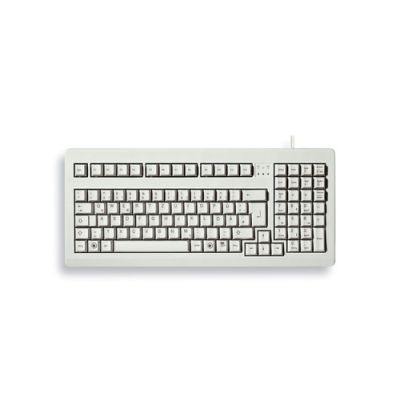 CHERRY G80-1800, Volledige grootte (100%), Bedraad, USB, QWERTZ, Grijs