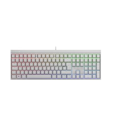CHERRY MX 2.0S RGB, Volledige grootte (100%), USB, Mechanische keyswitch, QWERTZ, RGB LED, Wit