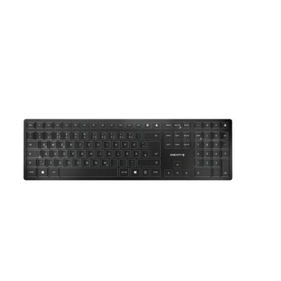 CHERRY KW 9100 SLIM, RF-draadloos + Bluetooth, QWERTZ, Zwart