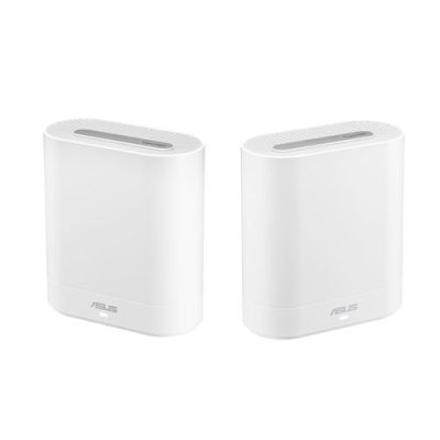 ASUS EBM68(2PK) – Expert Wifi, Wit, Intern, Netwerkrouter, Stroom, Tri-band (2.4 GHz / 5 GHz / 5 GHz