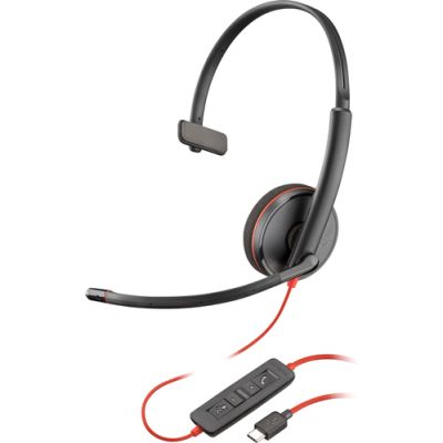HP Poly Blackwire 3210 Monaural USB-C Headset (Bulk), Bedraad, Kantoor/callcenter, 20 - 20000 Hz, 87