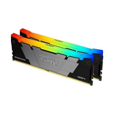 Kingston Technology FURY Renegade RGB, 32 GB, 2 x 16 GB, DDR4, 3600 MHz, 288-pin DIMM