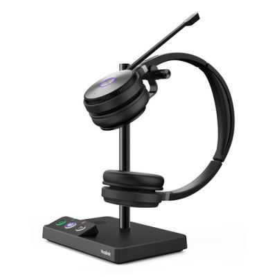 Yealink WH62 DECT Draadloze Headset DUAL TEAMS, Draadloos, 20 - 20000 Hz, Kantoor/callcenter, 127 g,
