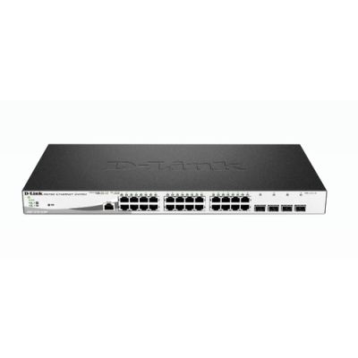 D-Link DGS-1210-28MP/E, Managed, L2, Gigabit Ethernet (10/100/1000), Power over Ethernet (PoE), Rack