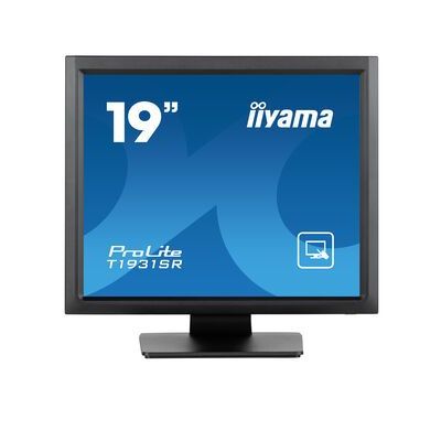 iiyama ProLite T1931SR-B1S, 48,3 cm (19"), 1280 x 1024 Pixels, SXGA, LCD, 14 ms, Zwart