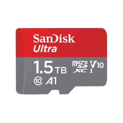 SanDisk Ultra, 1,5 TB, MicroSDXC, Klasse 10, UHS-I, 150 MB/s, V10