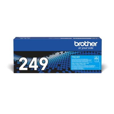 Brother TN-249C, 4000 pagina's, Cyaan, 1 stuk(s)