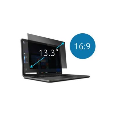 Kensington 628199, 33,8 cm (13.3"), 16:9, Laptop, Randloze privacyfilter voor schermen, Glanzend/mat
