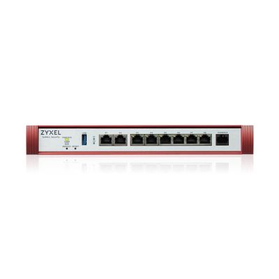 Zyxel USG FLEX 200HP, 5000 Mbit/s, 1200 Mbit/s, 2000 Mbit/s, 191,9 BTU/h, IKEv2, IPSec, SSL, Bedraad