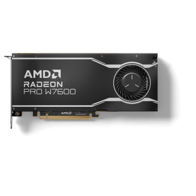 AMD Radeon Pro W7600, Radeon Pro W7600, 8 GB, GDDR6, 128 Bit, 7680 x 4320 Pixels, PCI Express x8 4.0