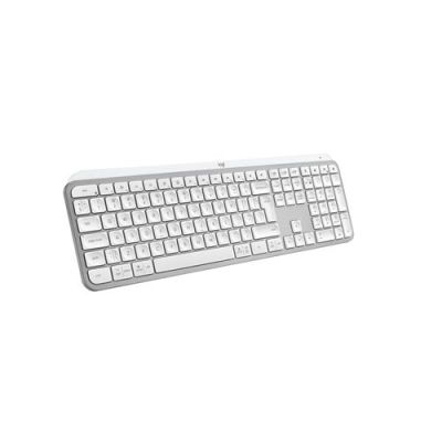 Logitech MX Keys S, Volledige grootte (100%), RF-draadloos + Bluetooth, Schaar-toetsschakelaar, QWER