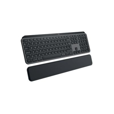 Logitech MX Keys S, Volledige grootte (100%), Bluetooth, Schaar-toetsschakelaar, QWERTY, LED, Grafie