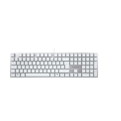 CHERRY KC 200 MX, Volledige grootte (100%), USB, Mechanische keyswitch, QWERTZ, Zilver, Wit