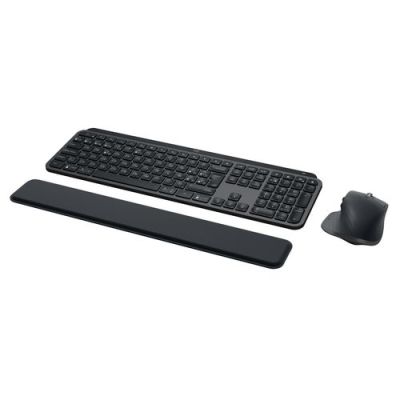 Logitech MX Keys combo for Business Gen 2, RF-draadloos + Bluetooth, Schaar-toetsschakelaar, QWERTY,