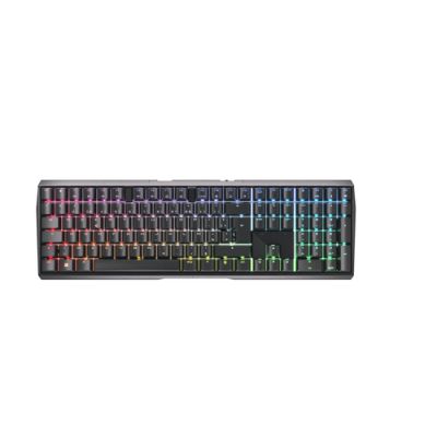 CHERRY MX 3.0S Wireless RGB, RF-draadloos + Bluetooth, Mechanische keyswitch, AZERTY, RGB LED, Zwart