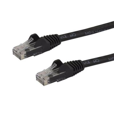 StarTech.com Cat6 netwerkkabel met snagless RJ45 connectors 30,4 m zwart, 30,5 m, Cat6, U/UTP (UTP),
