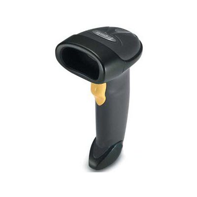 Zebra LS2208 Bar Code Scanner, 7 ft Black, 1D, Laser, UPC/EAN UPC/EAN with Supplementals UCC/EAN 128