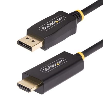 StarTech.com 6F-DP-HDMI-4K60-HDR, 2 m, DisplayPort, HDMI Type A (Standaard), Mannelijk, Mannelijk, R