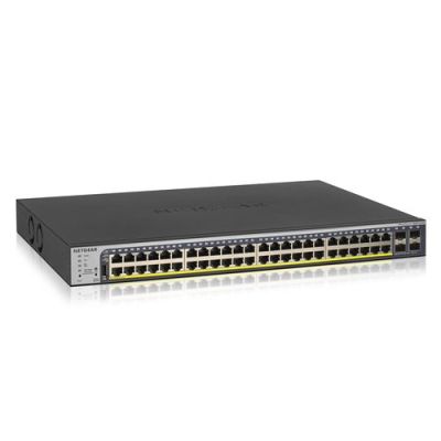 NETGEAR GS752TP-300EUS, Managed, L2/L3/L4, Gigabit Ethernet (10/100/1000), Power over Ethernet (PoE)