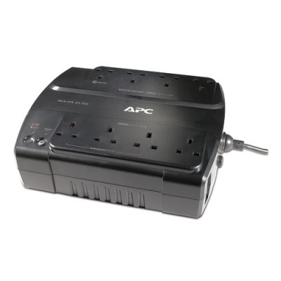 APC Power-Saving Back-UPS ES 8 Outlet 700VA 230V BS 1363, 0,7 kVA, 405 W, 47/63 Hz, 310 J, 3,5 min,