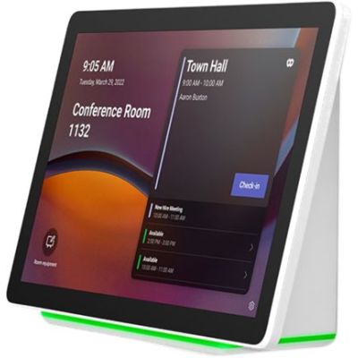 Cisco Room Navigator for Wall, 25,6 cm (10.1"), 1920 x 1200 Pixels, LCD, 16:10, Capacitief, Wit