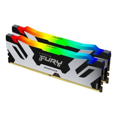 Kingston Technology FURY 64GB 6400MT/s DDR5 CL32 DIMM (set van 2) Renegade RGB XMP, 64 GB, 2 x 32 GB
