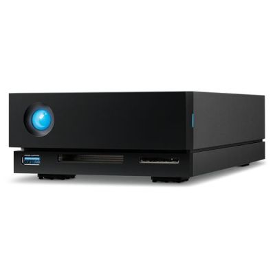 LaCie 1big Dock, 24 TB, 3.5", 3.2 Gen 1 (3.1 Gen 1), 7200 RPM, Zwart