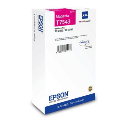 Epson C13T75434N, Extra (Super) hoog rendement, 69 ml, 7000 pagina's, 1 stuk(s), Enkele verpakking