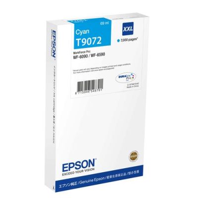Epson C13T90724N, Extra (Super) hoog rendement, 69 ml, 7000 pagina's, 1 stuk(s), Enkele verpakking