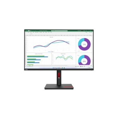 Lenovo ThinkVision T32h-30, 80 cm (31.5"), 2560 x 1440 Pixels, Quad HD, LED, 6 ms, Zwart
