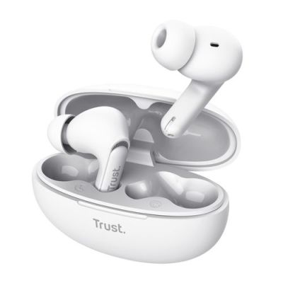 Trust Yavi Headset True Wireless Stereo (TWS) In-ear Calls/Music USB Type-C Bluetooth White
