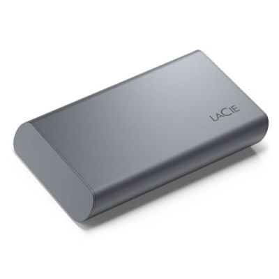 LaCie Mobile SSD Secure, 1 TB, USB Type-C, 3.2 Gen 2 (3.1 Gen 2), 1050 MB/s, Wachtwoordbeveiliging,