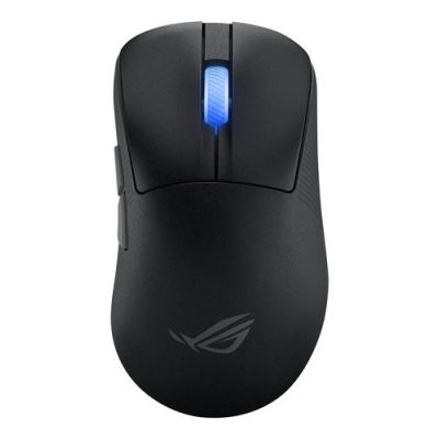 ASUS ROG Keris II Ace Wireless AimPoint Black, Rechtshandig, Optisch, RF Wireless + Bluetooth + USB