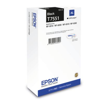 Epson Ink Cartridge XL Black, Inkt op pigmentbasis, 1 stuk(s)
