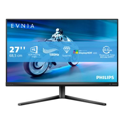 Philips Evnia 5000 27M2N5500/00, 68,6 cm (27"), 2560 x 1440 Pixels, Quad HD, LCD, 1 ms, Zwart